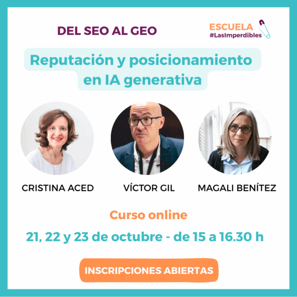 Reputación y posicionamiento en IA (curso)